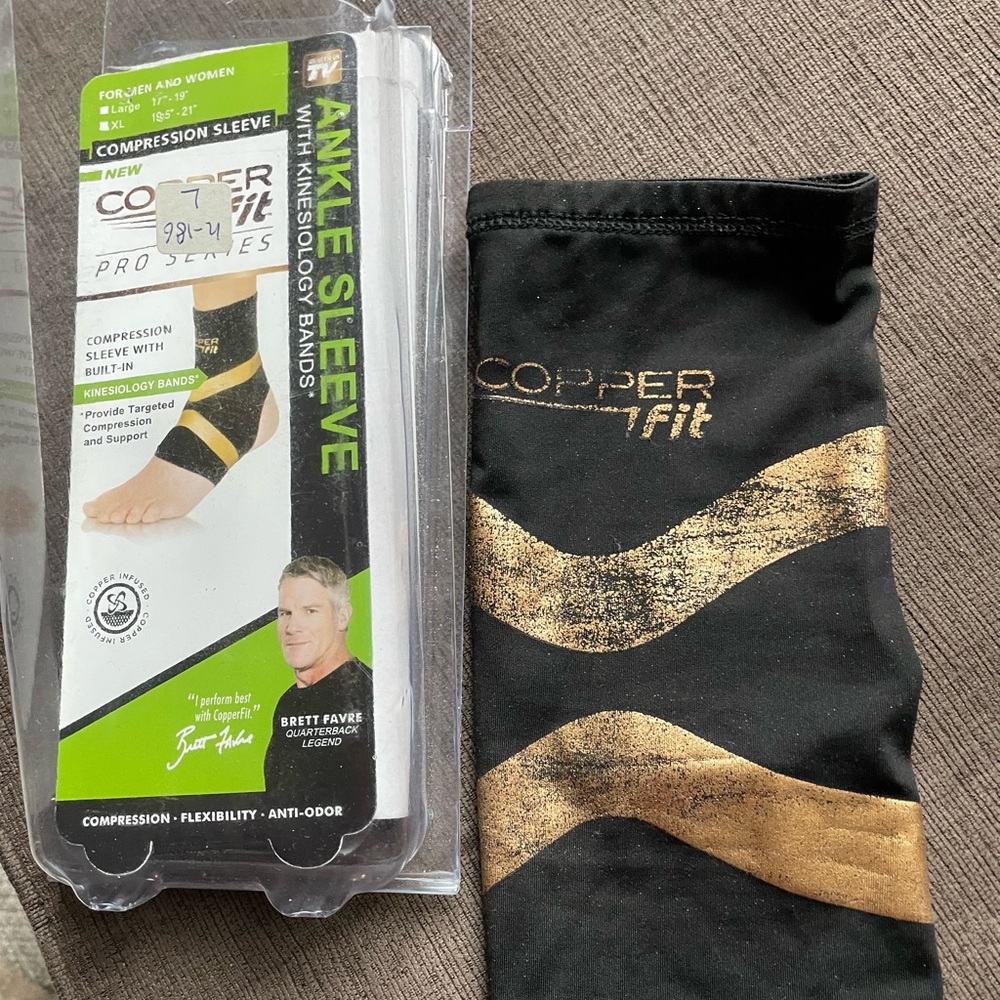 Copper Fit Ankle Sleeve